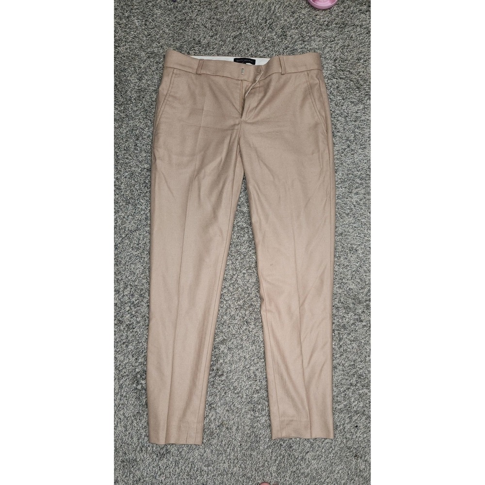 Banana Republic Ryan Nova Fides Italian Dress Pants Tan Camel Size 4